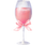 Skleněné skleničky na víno